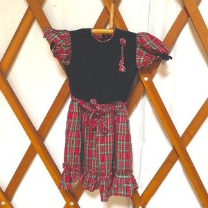 Handmade Vintage 6 year old girls party dress